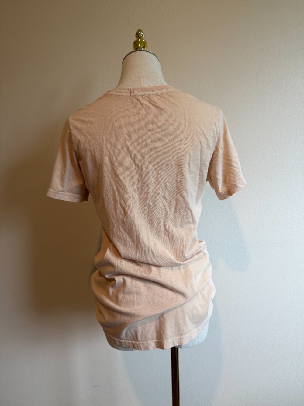 The Bee & The Fox Mother Tee | Peach & Burgundy | Size L - Picture 5 of 7